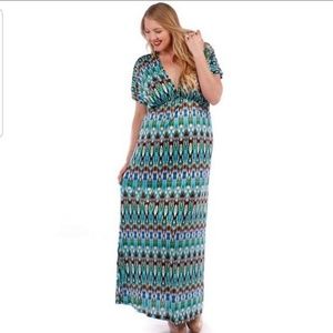 Yummy Plus short sleeve dress